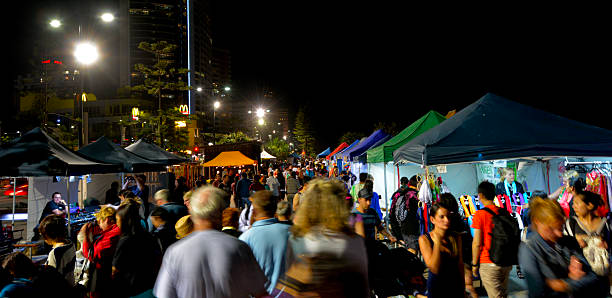 Surfers Paradise Beachfront Markets - Captivating Photos